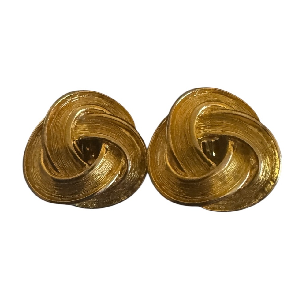 Elegant Knot Clip-on Earrings